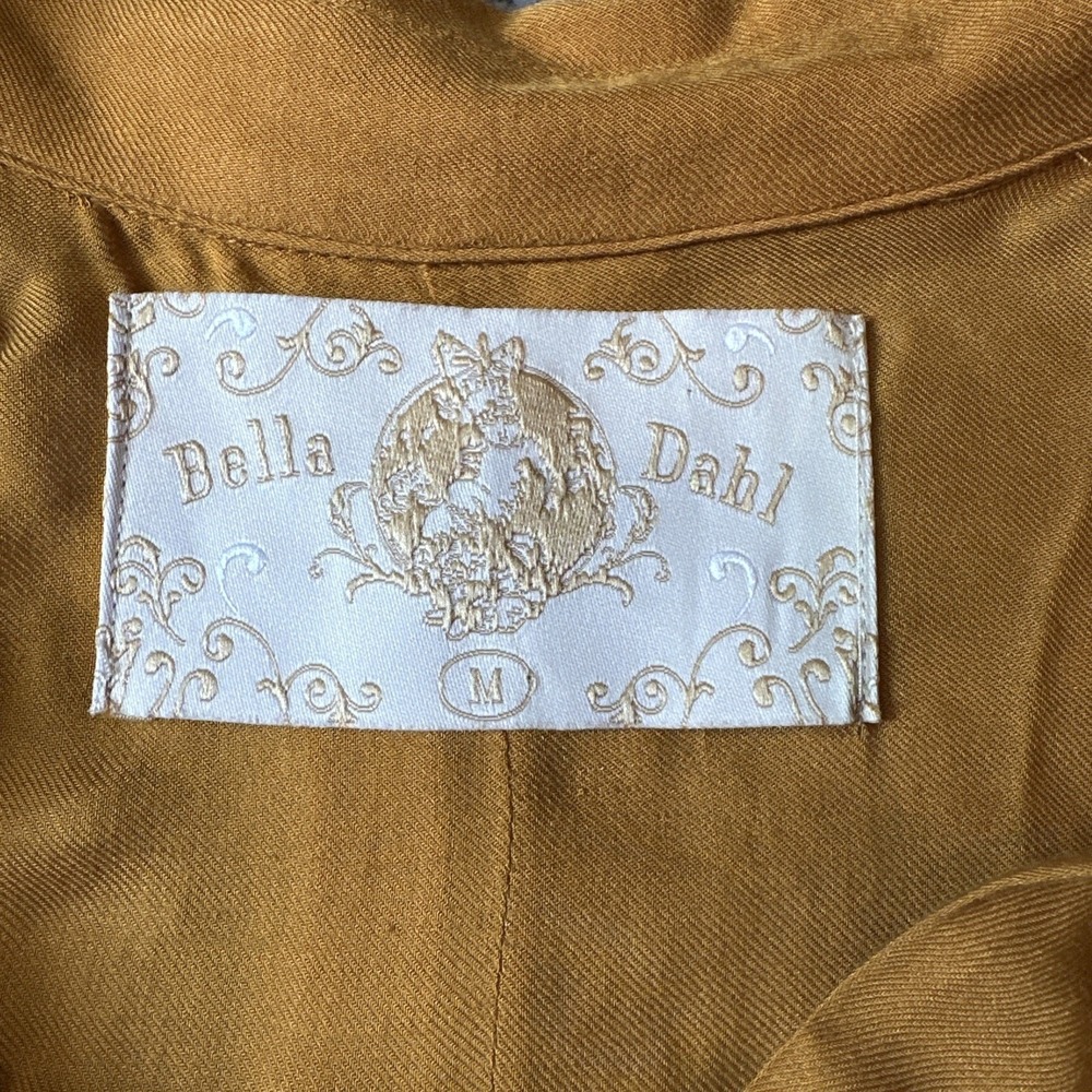 Bella Dahl Split Back Button Down Long Sleeve Shi… - image 3